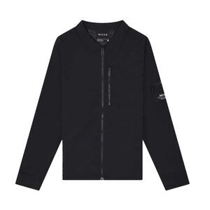 Nicce Mens Claytun Overshirt / Black